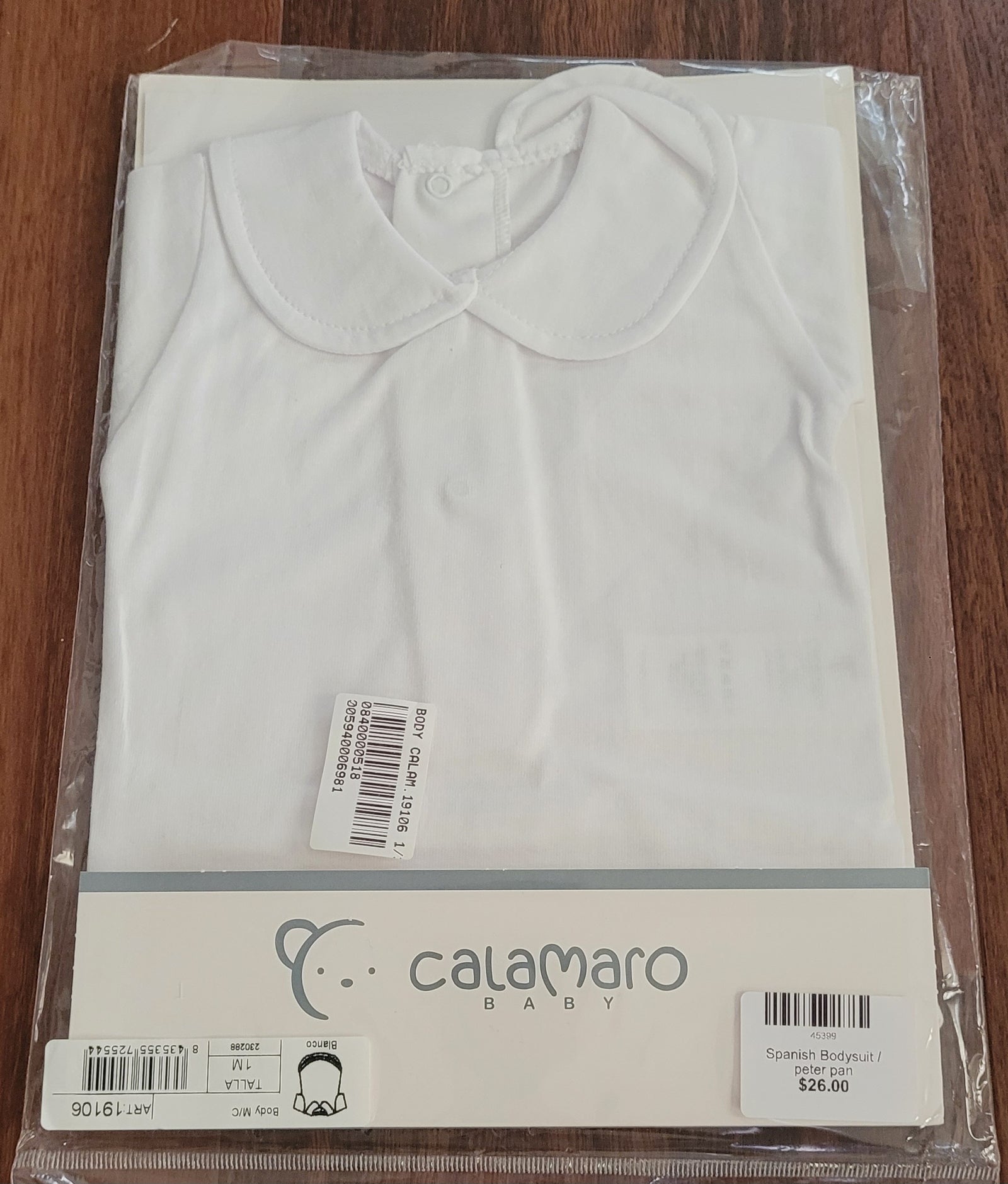 Spanish Bodysuit / peter pan - 3M