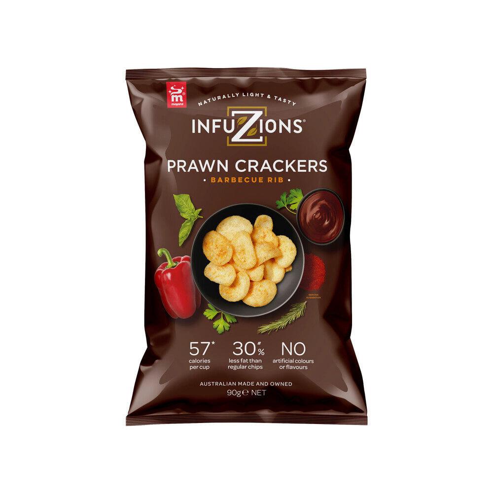 Infuzion Prawn Crackers BBQ 90g