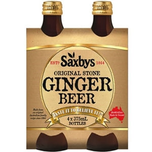 Saxbys Original Ginger Beer 4x375ml