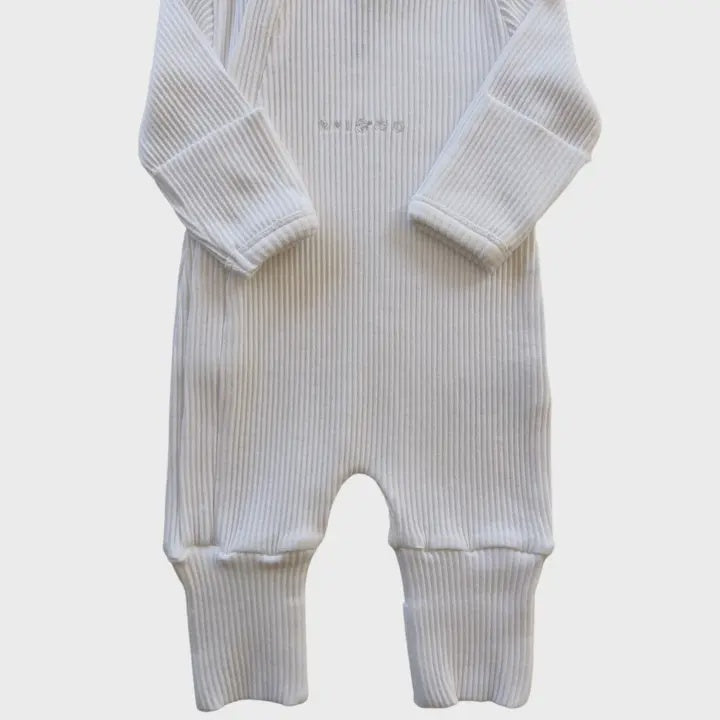 Ribbed Jumpsuits White Size 000