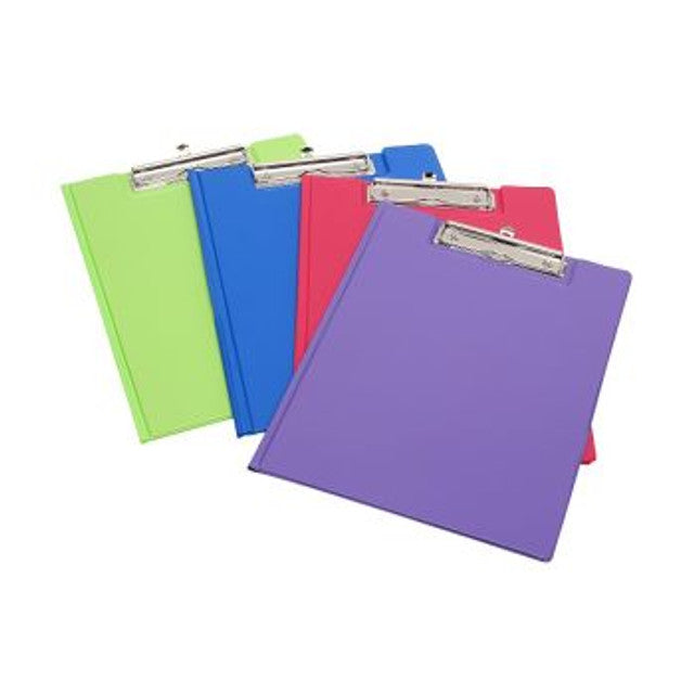 Marbig Clip Folder A4- Assorted Colours