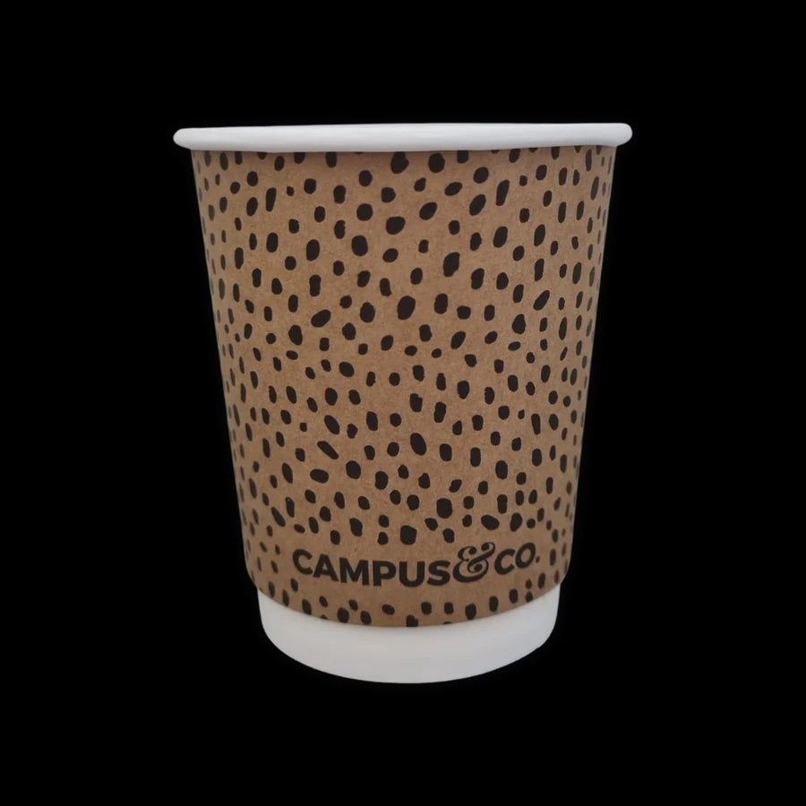 Campus&Co Coffee Cup Double Wall (Abstract) 8oz 25pk