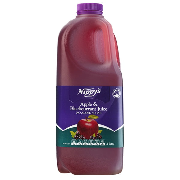Nippy's Apple & Blackcurrant Juice 2L