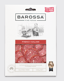Barossa Fine Foods French Salami 100g