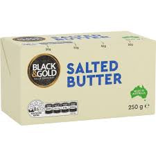 Black & Gold Salted Butter 250g