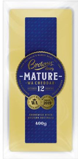 Brownes Mature Cheddar 400g