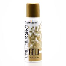 Chefmaster Edible Food Spray Gold 42g