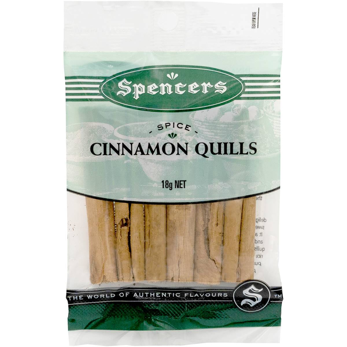Spencers Cinnamon Quills 18g