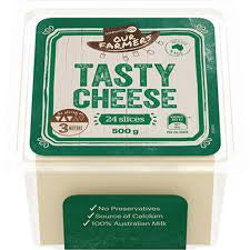 Community Co Cheese Slice Tasty 500g