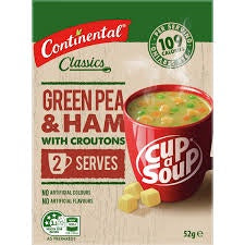 Continental Cup a Soup Pea & Ham 2pk