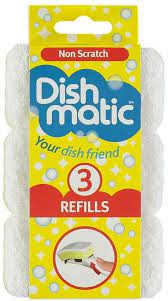 Dishmatic  Non-Scratch 3x Refill