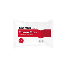 Essentials by Chefs 13mm Straight Chips 2.5kg