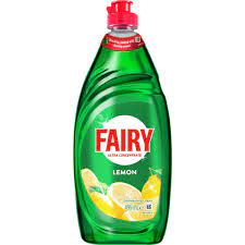 Fairy Ultra Concentrate Lemon Dishwashing Liquid 495ml
