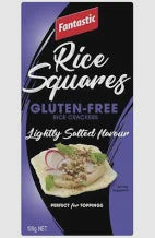 Fantastic Rice Squares Lightly Salted 100g