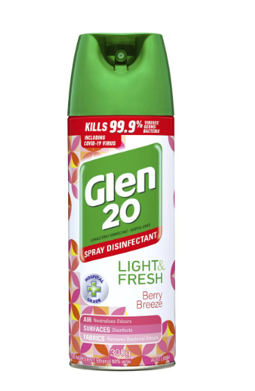 Glen 20 Berry Breeze Disinfectant Spray 300g