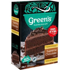 Green's Supreme Chocolate Cake Mix 630g