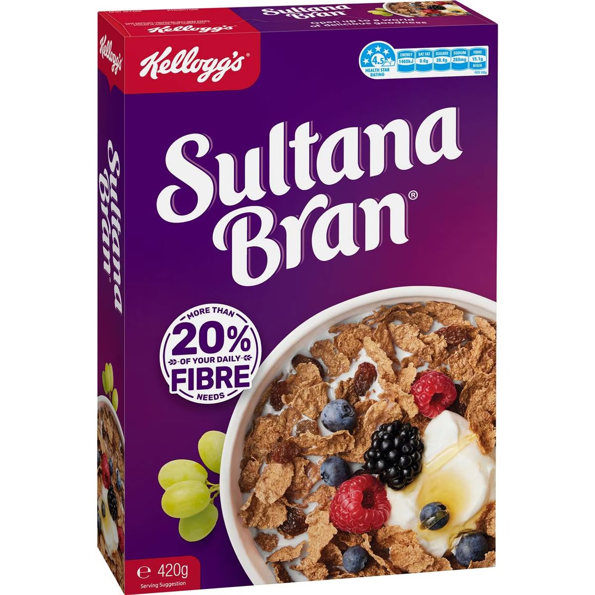 Kellogg's Sultana Bran 420g