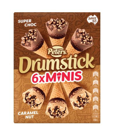 Peters Mini Drumsticks Mixed 6pk