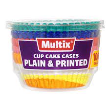 Multix Cup Cake  Cases Small 100pk