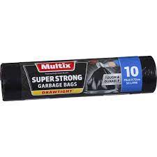 Multix Garbage Bags Super Strong Drawtight 10pk