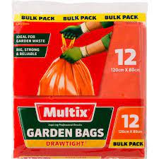 Multix Garden Bags Drawtight 12 pk