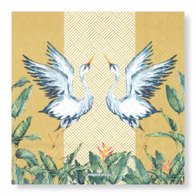 Birds of Paradise Napkin Luncheon