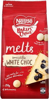 Nestle White Choc Melts 290g