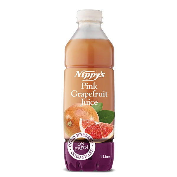 Nippys Juice Fresh Cold Pressed Pink Grapefruit 1lt