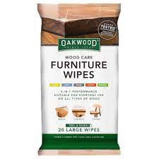 Oakwood Wood Care Furniture Wipes 20pk