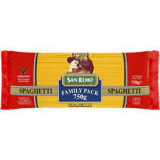 San Remo Spaghetti FAMILY PACK 750g