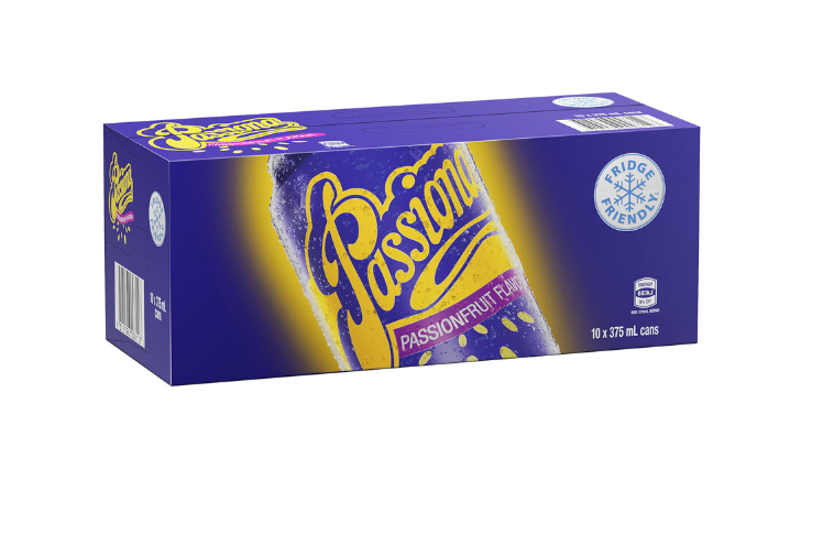 Passiona Soft Drink 10x375mL | 10 pack