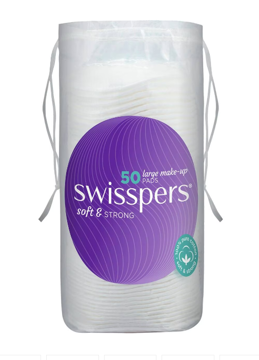 Swisspers Cotton Large Make Up Pads 50pk