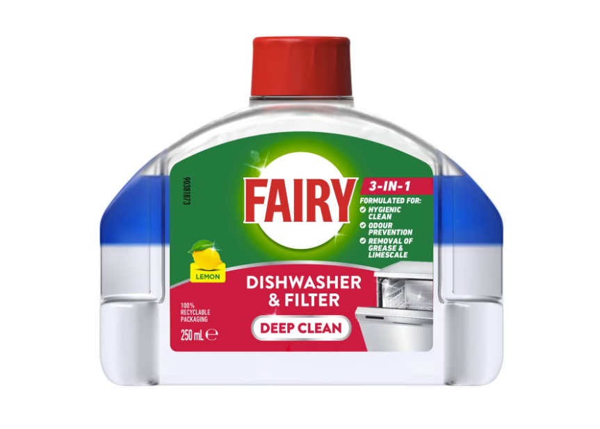 Fairy 3 in 1 Dishwasher & Filter Deep Clean , 250ml