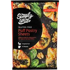 Simply Wize Gluten Free Puff Pastry Sheet 5pk 540g