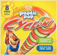 Streets Cyclone Peach Pineapple Blueberry 8pk