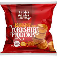 Tables & Tales Yorkshire Puddings 12pk