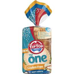 Tip Top The One Gluten Free Soft White 550g FROZEN