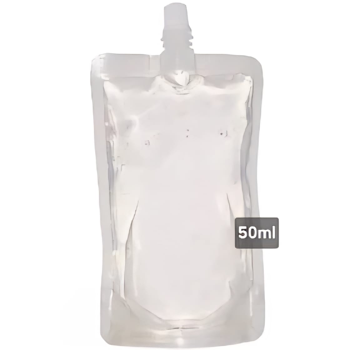 Clear Spout Pouch and Lid 50ml 50pk