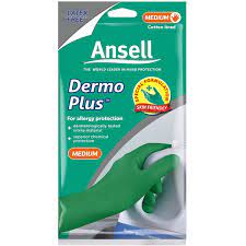 Ansell Dermo Plus Gloves Medium