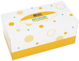 Black & Gold 2 ply 224s Facial Tissues