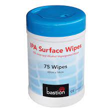 Bastion IPA Surface Wipes 75x