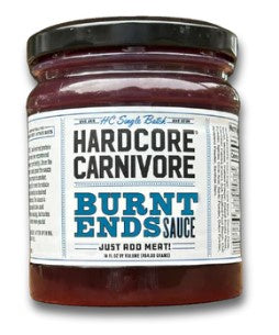 Hardcore Carnivore Burnt Ends Sauce 18oz jar