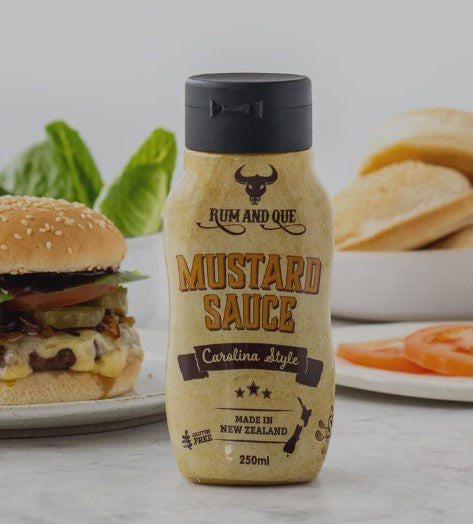 Rum & Que Slap It On Sauce - Carolina Mustard 250mL