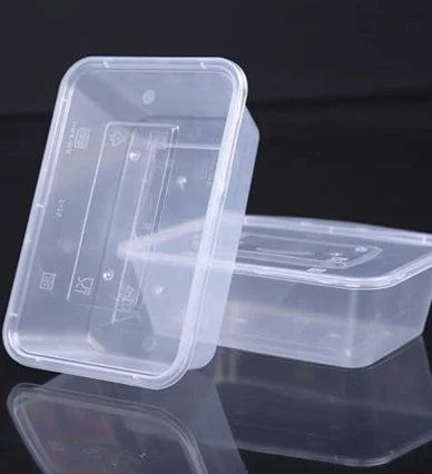 Capri Rect Container & Lid 750ml 50Pk