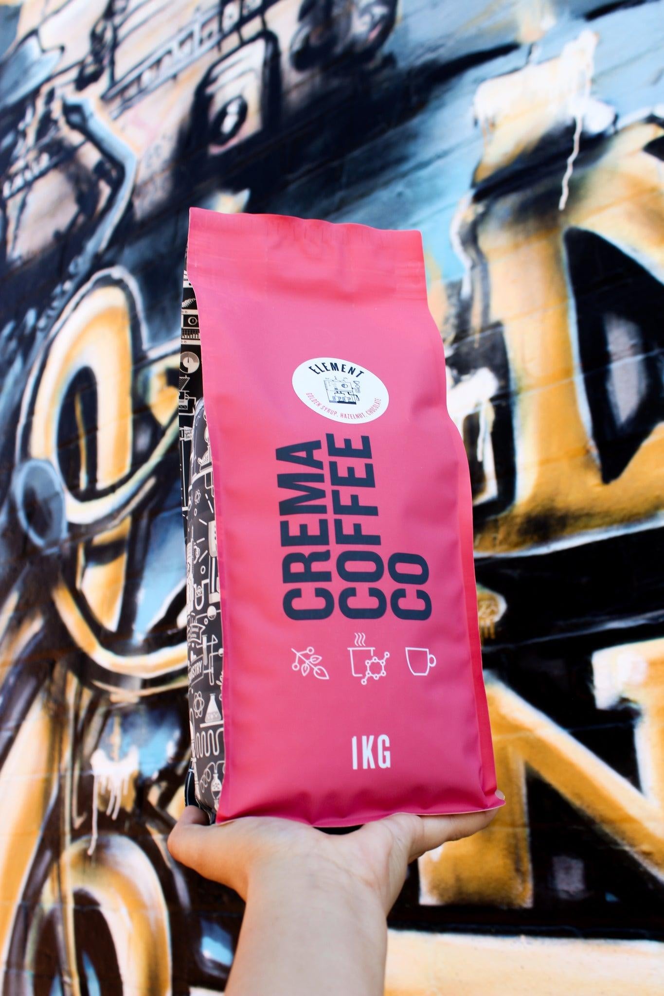 Crema Element Coffee Beans 1kg Bag