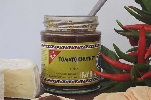 Fat Hippo Tomato Chutney Spicey Bite 360g