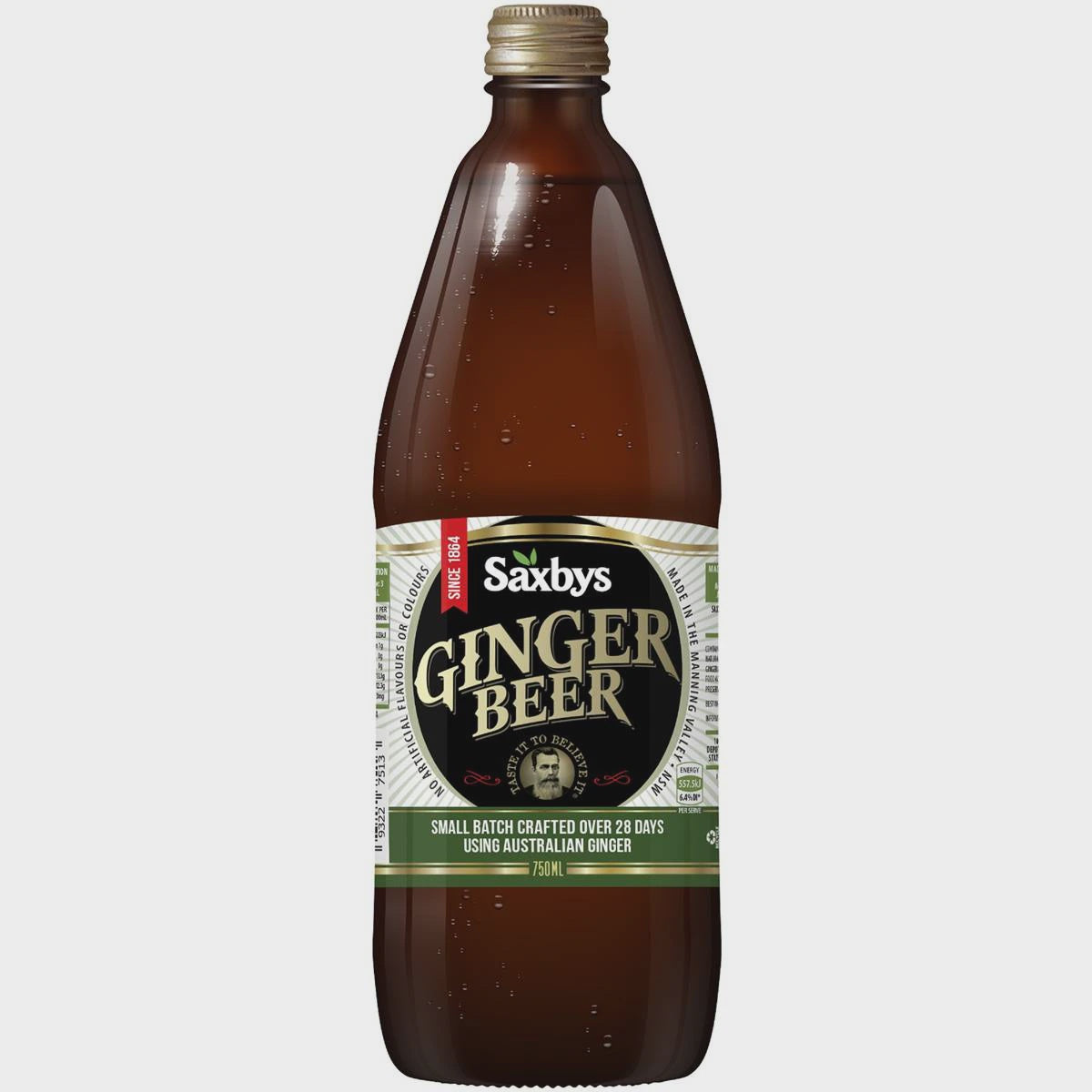 Saxbys Original Ginger Beer 750ml