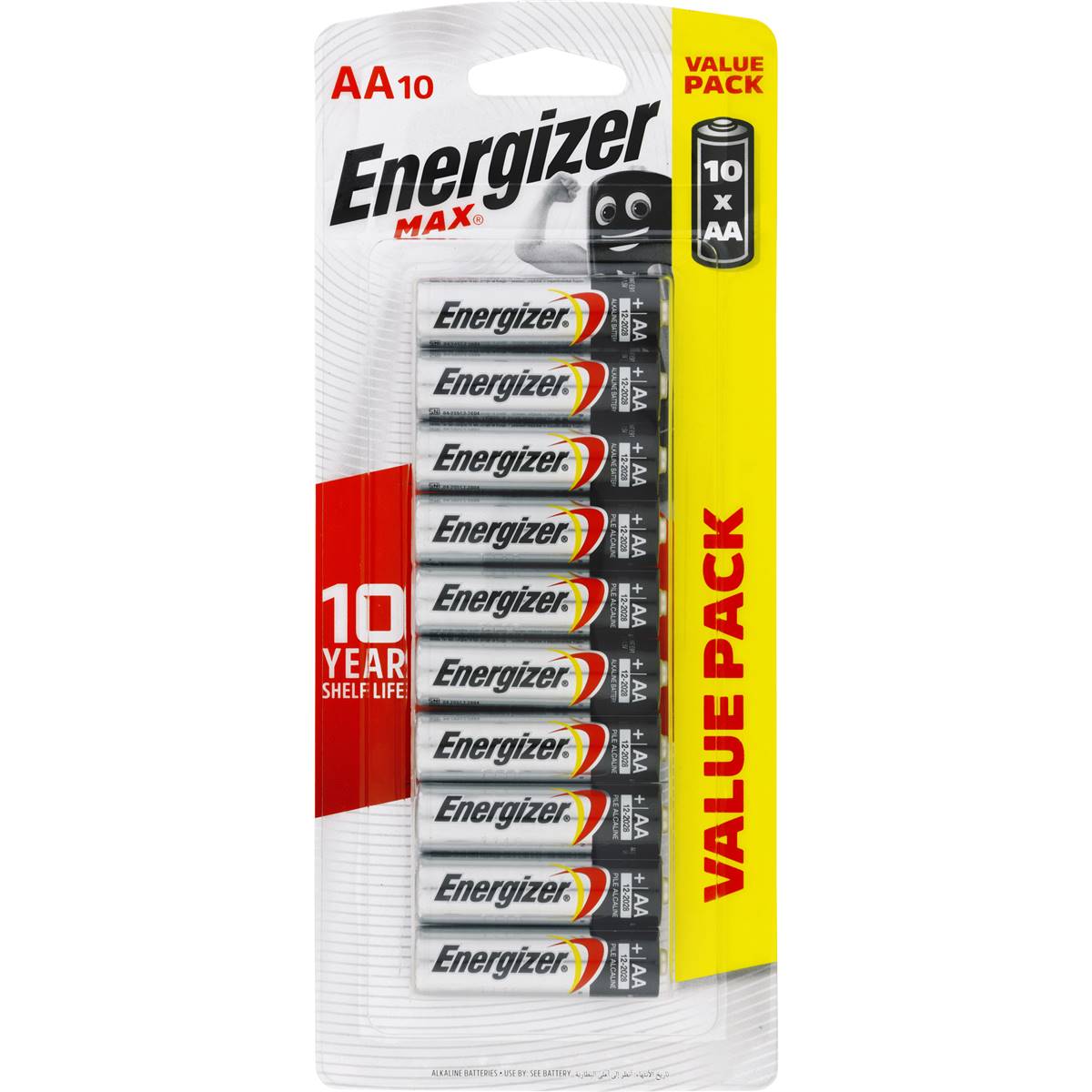 Energizer Max AA Batteries 10pk