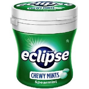 Wrigleys Eclipse Spearmint Chewy Mints Bottle 93g