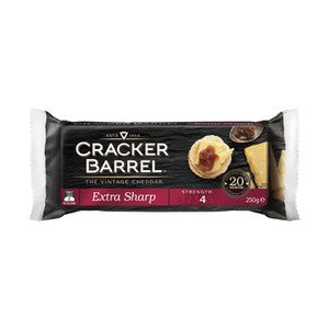 Cracker Barrel Extra Sharp Vintage Cheese 250g